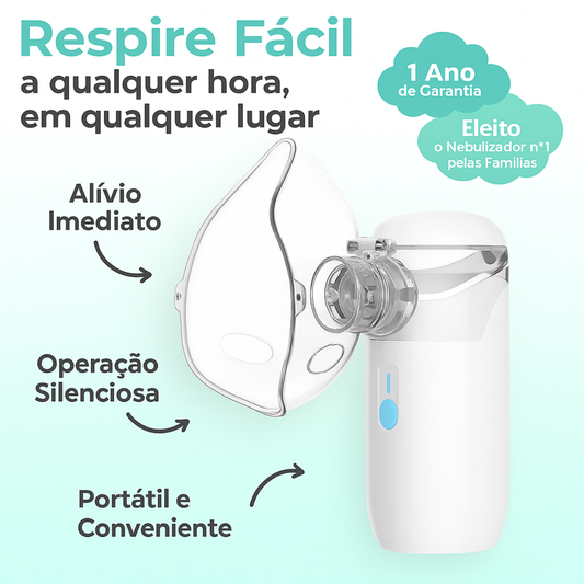 NexaCurio™ 2.0 | Respire facilmente, a qualquer momento e em qualquer lugar