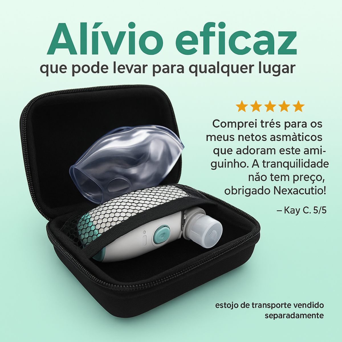 NexaCurio™ 2.0 | Respire facilmente, a qualquer momento e em qualquer lugar x2